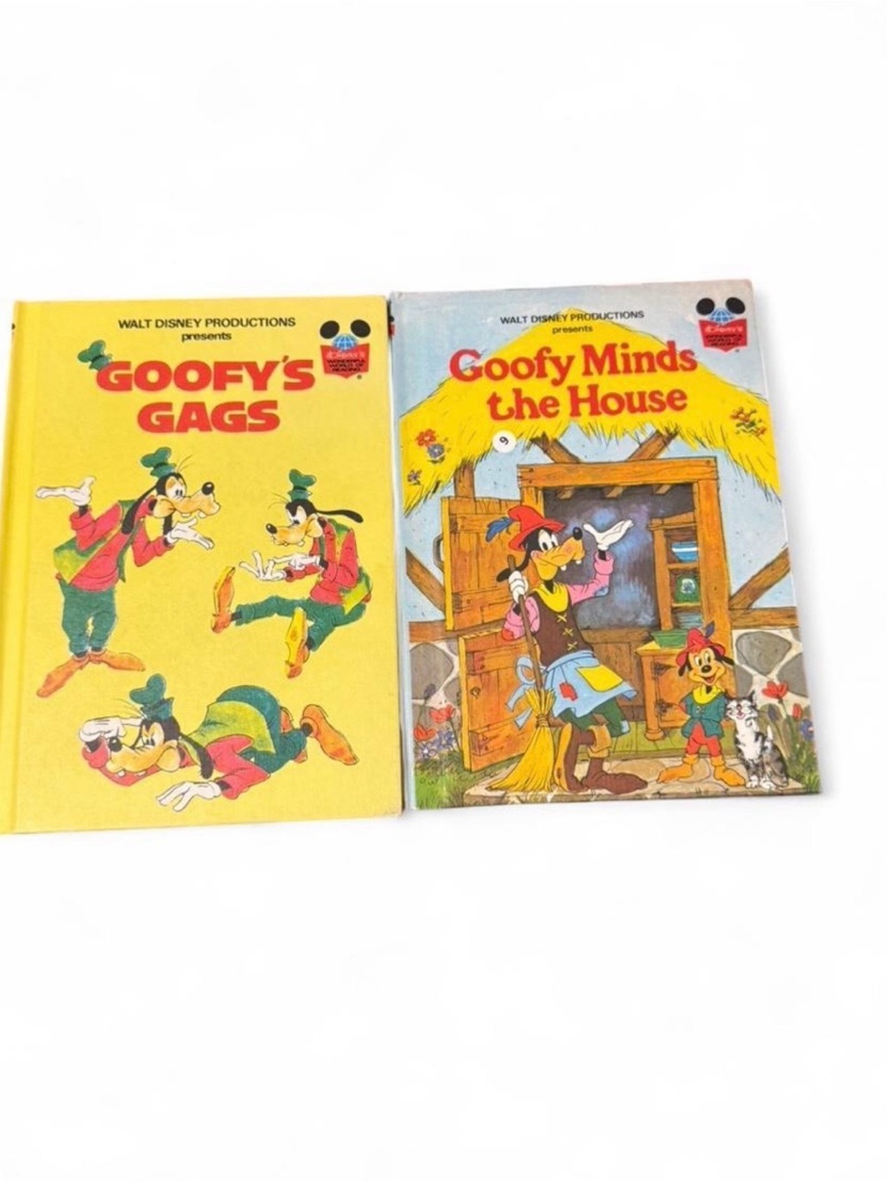 Disney Goofy Book Set - Yellow & Multicolor Covers